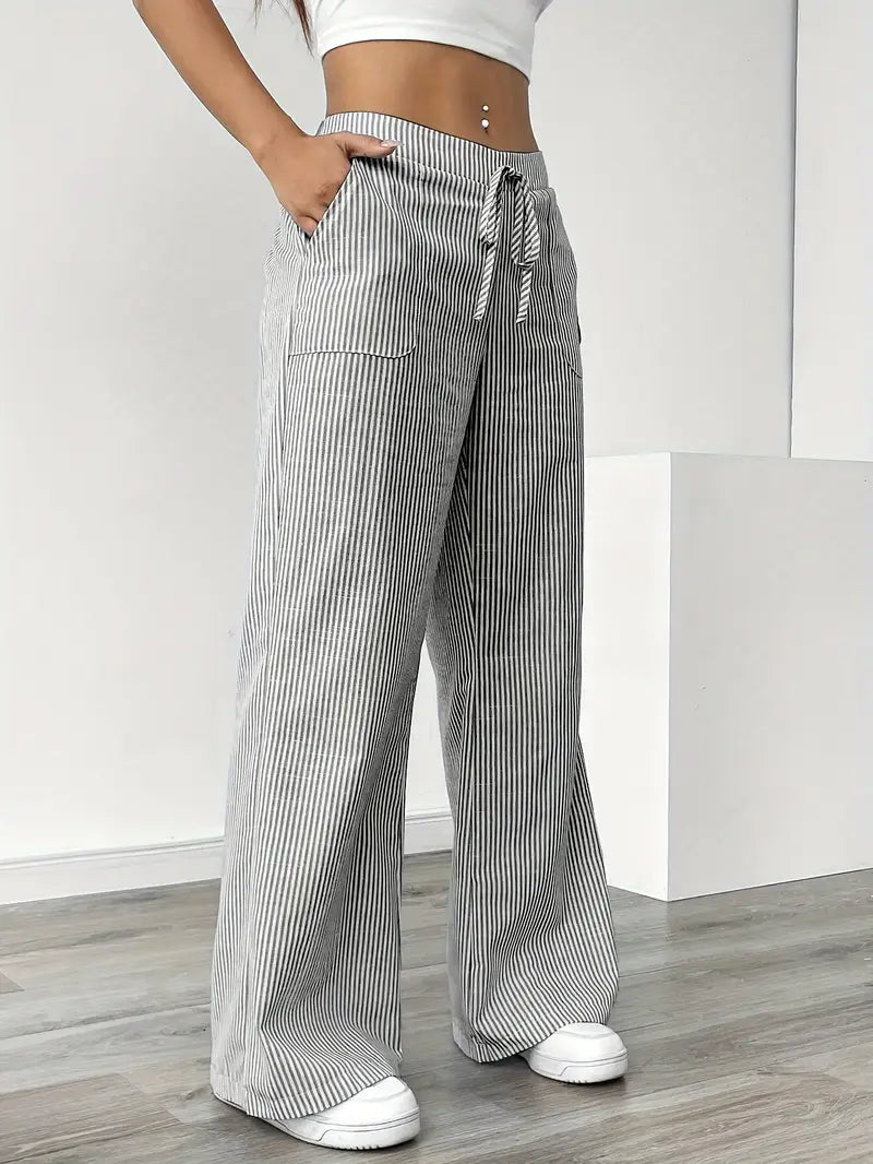 LUNE – Ease Striped Pants