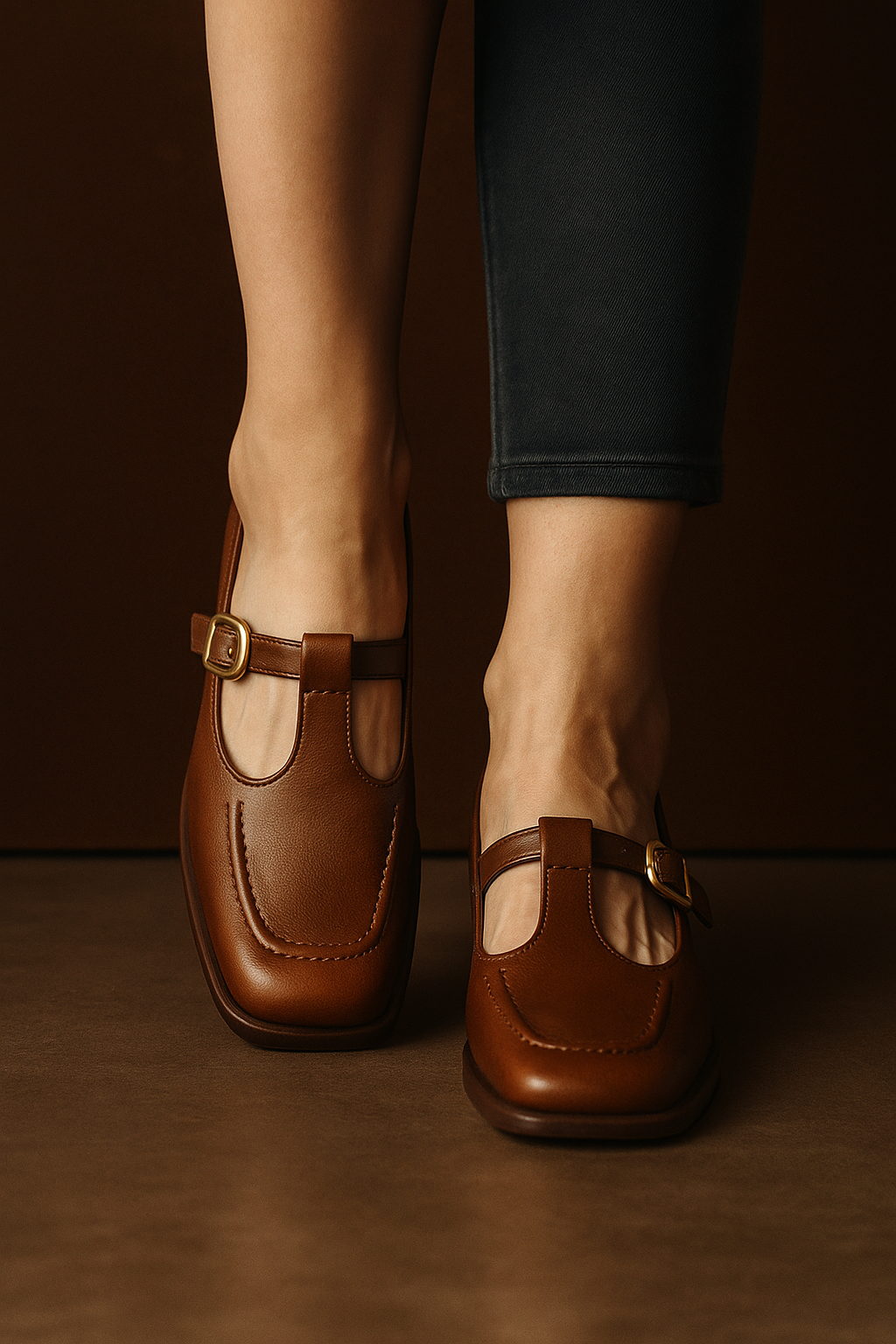 Kyrahnae | Orthopedic T-Strap Mary Jane Shoes