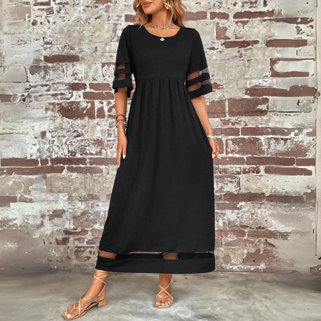 LUNE – Midnight Grace Dress
