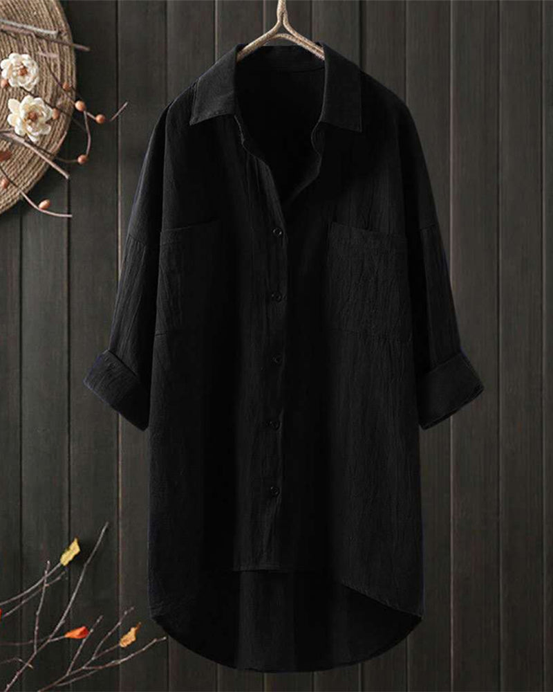 LUNE – Coastal Linen Shirt