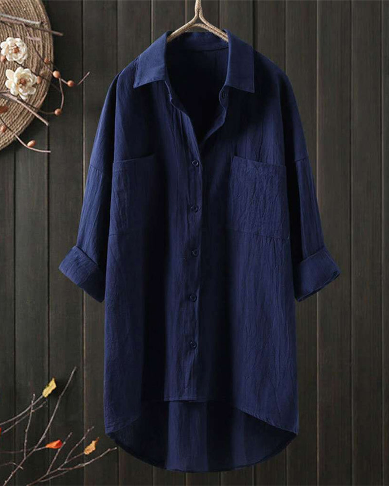 LUNE – Coastal Linen Shirt