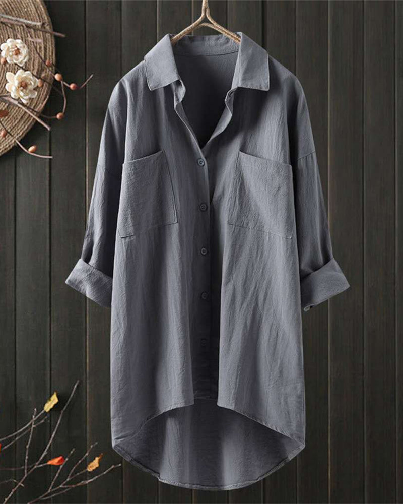 LUNE – Coastal Linen Shirt