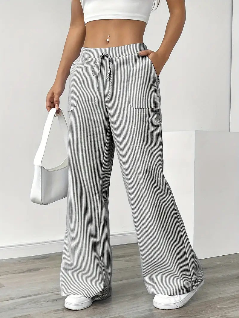 LUNE – Ease Striped Pants