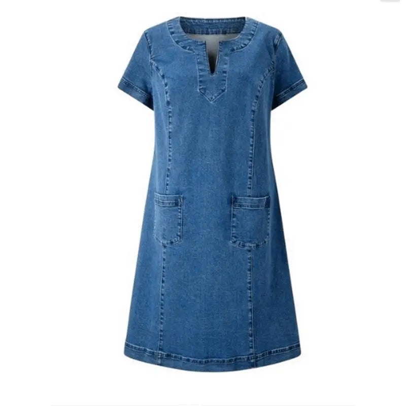 LUNE – Denim Ease Dress