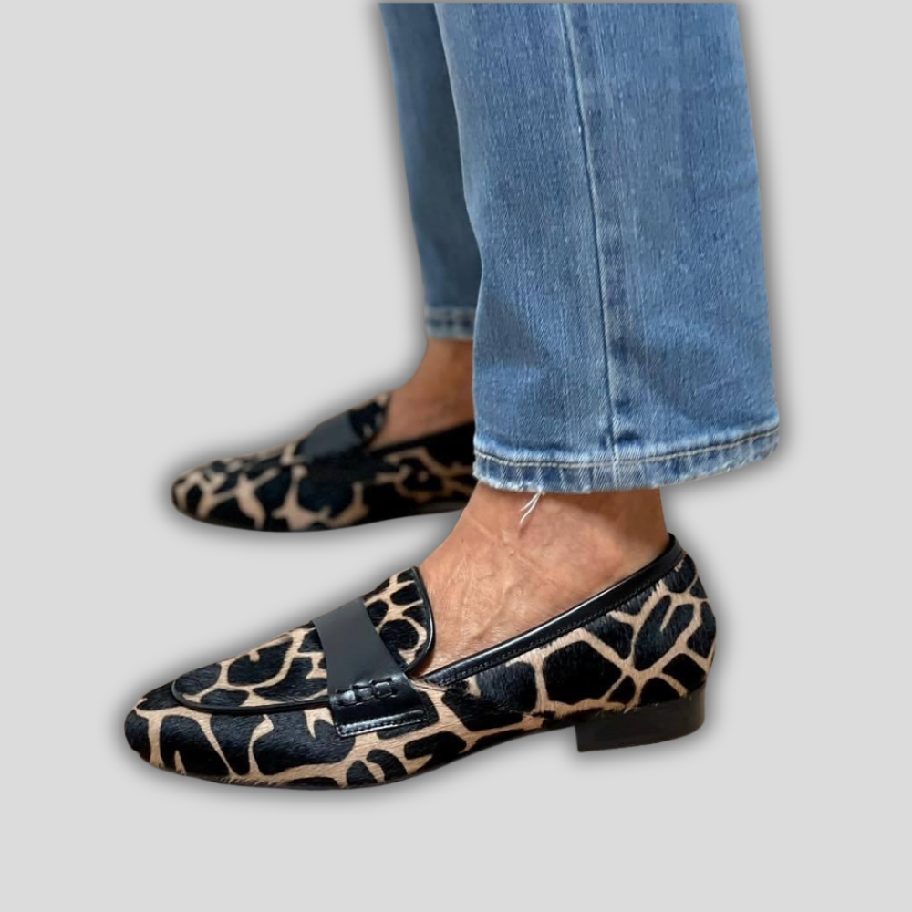 Noemi | Animal Print Loafers