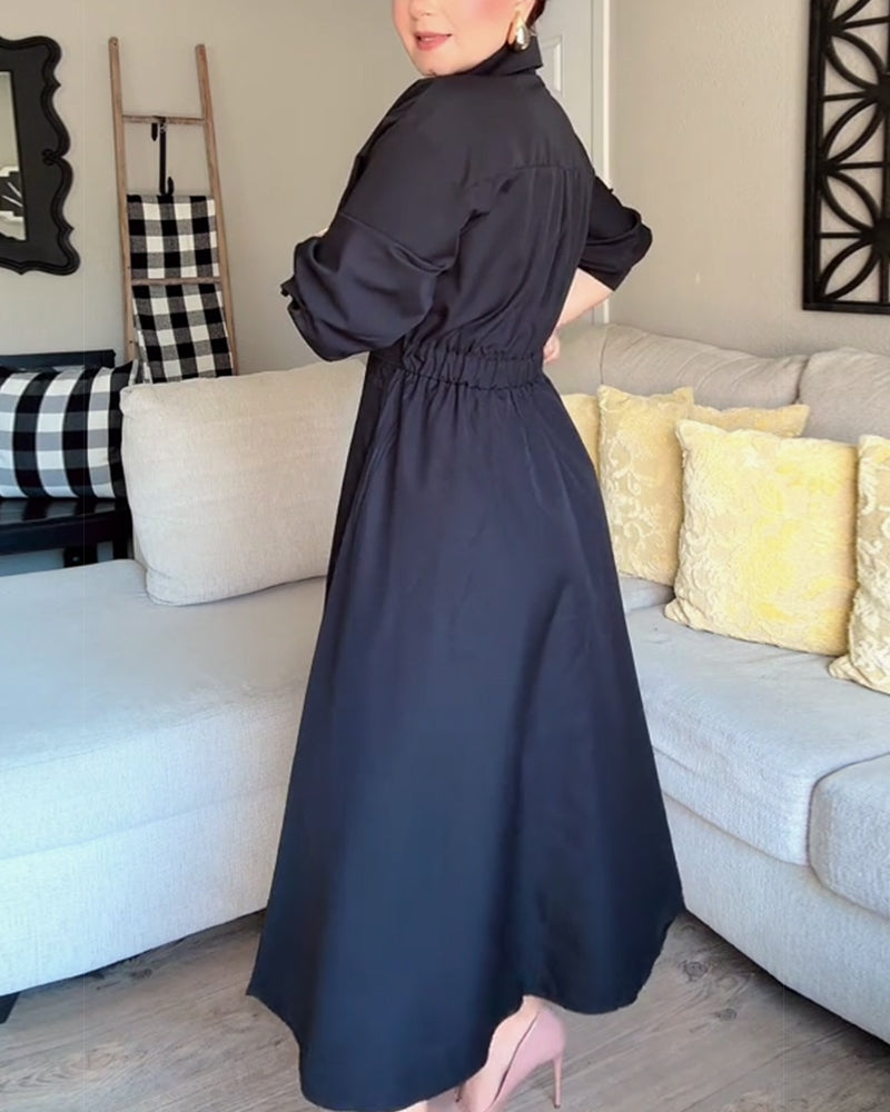 LUNE – Élégance Pure Dress