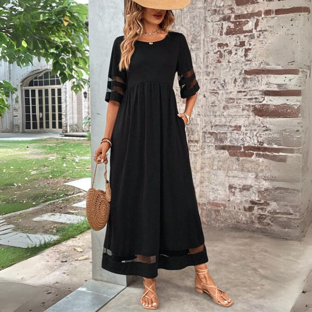 LUNE – Midnight Grace Dress