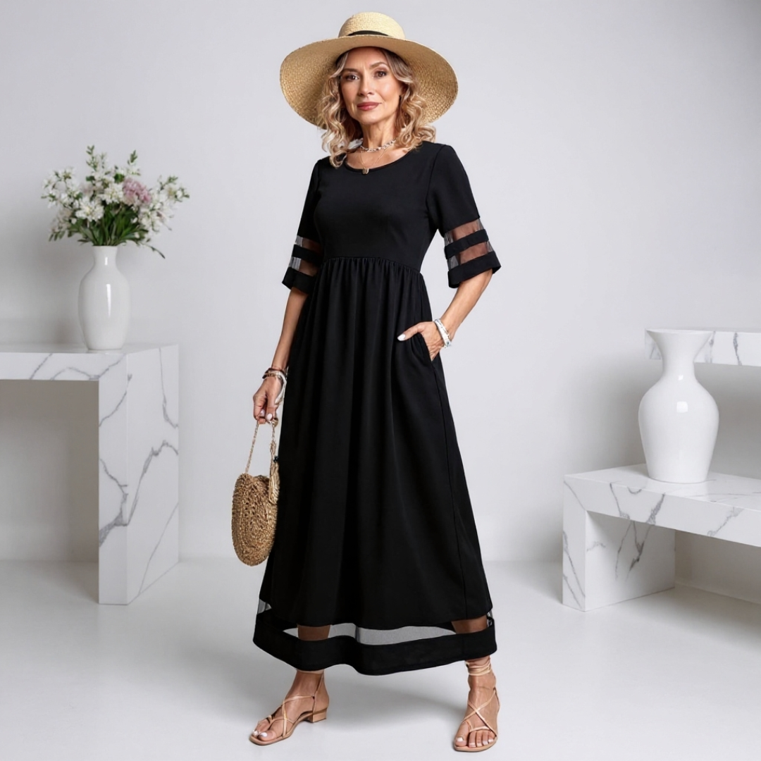 LUNE – Midnight Grace Dress