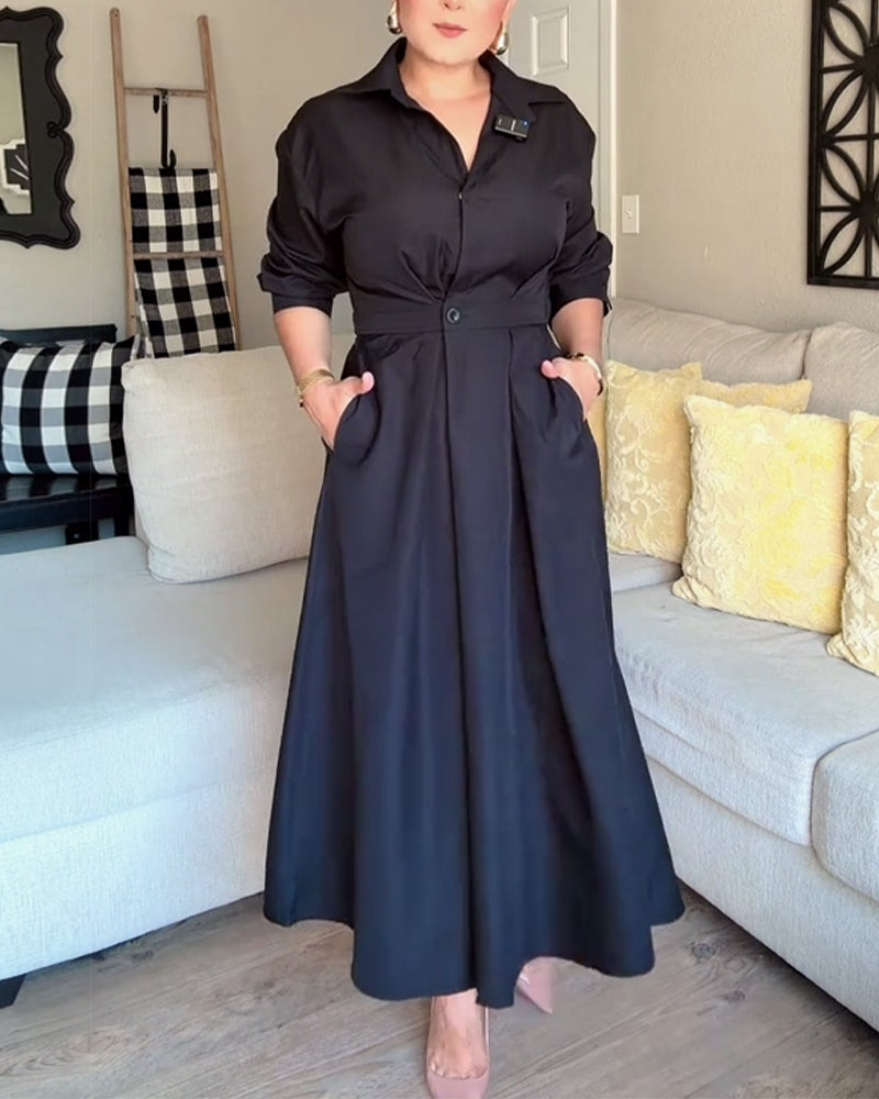 LUNE – Élégance Pure Dress