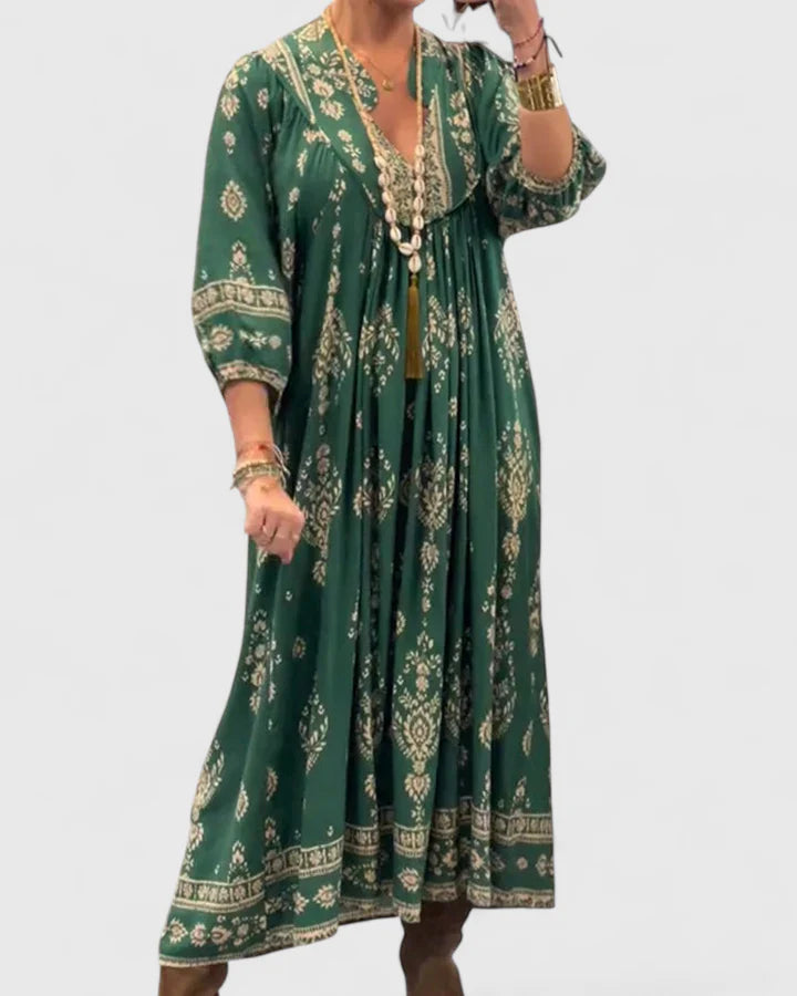 LUNE – Aroha Boho Maxi Dress