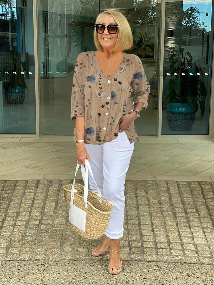 LUNE – Aroha Blossom Blouse