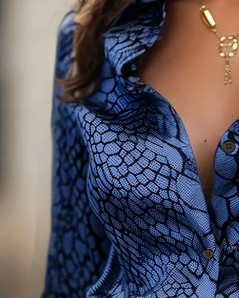 LUNE – Midnight Grace Blouse