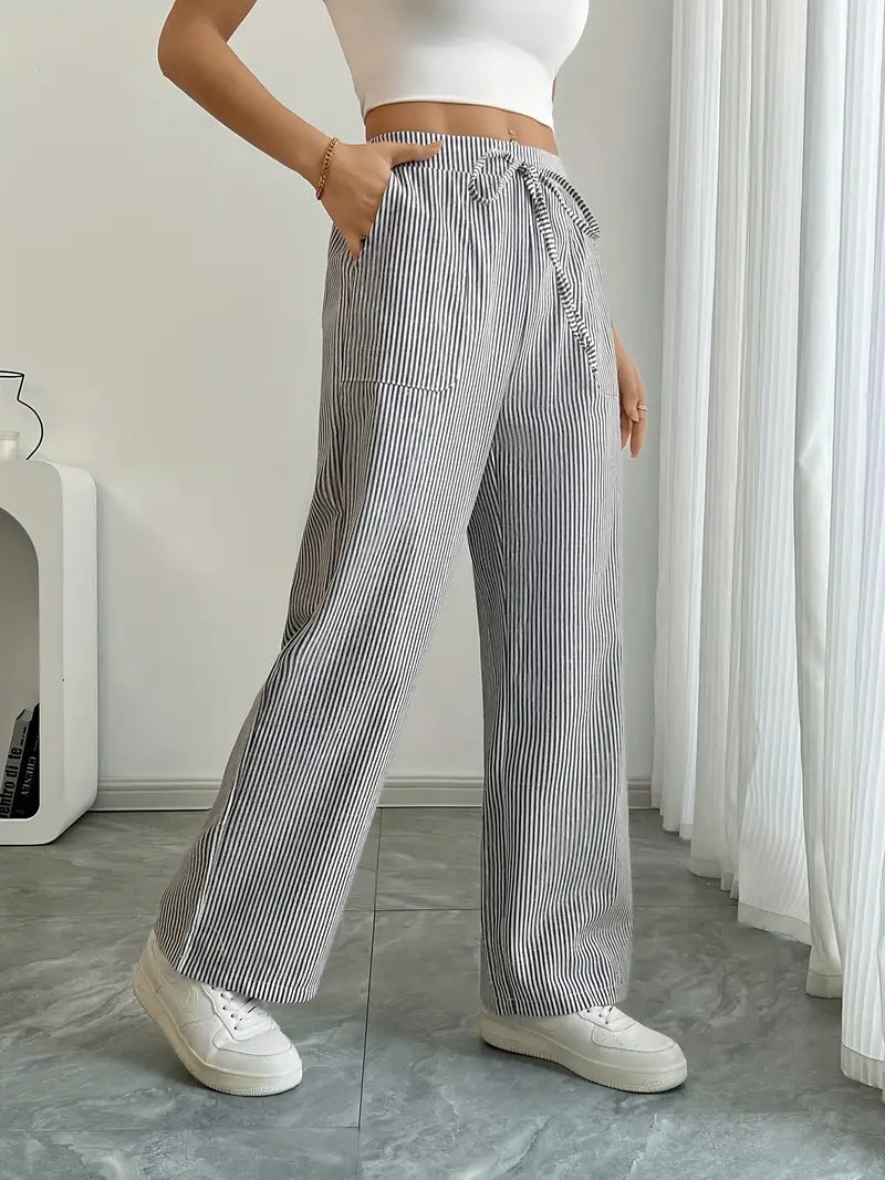 LUNE – Ease Striped Pants