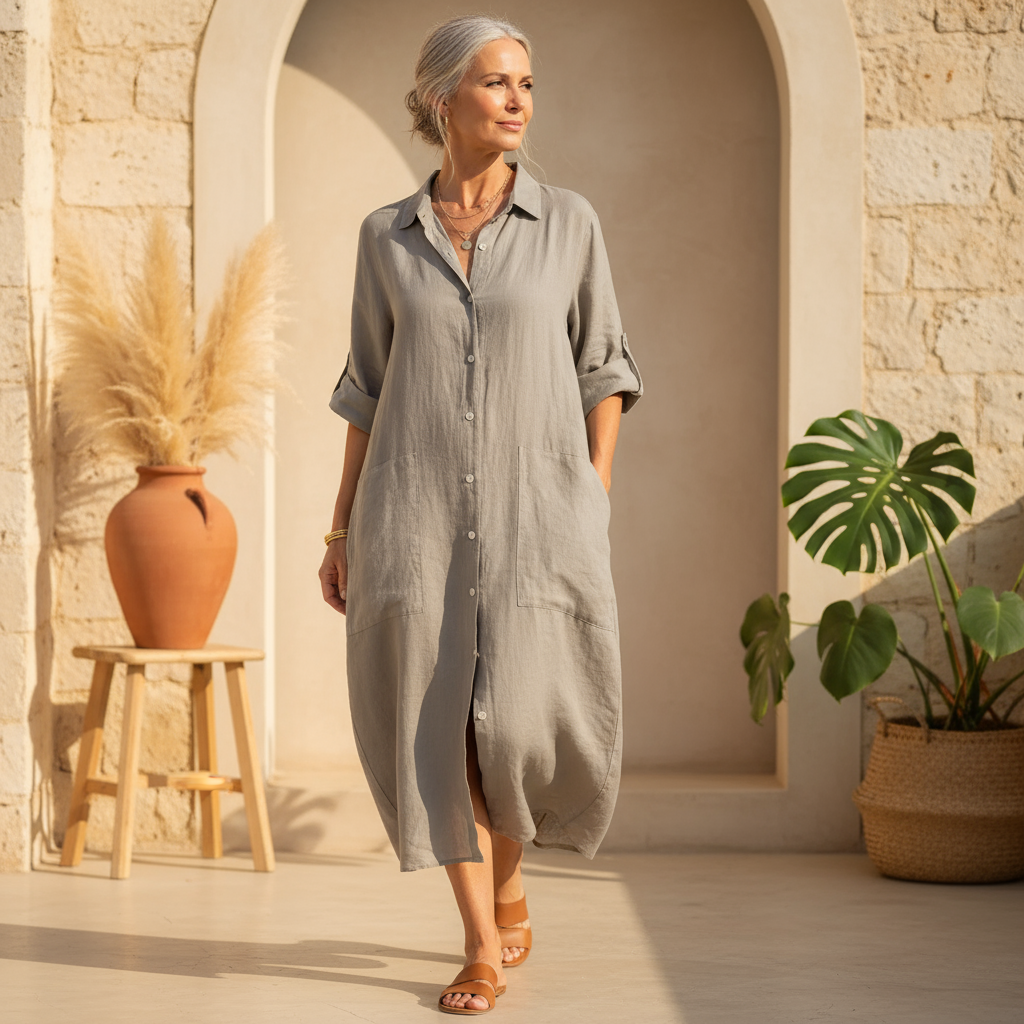 LUNE – Verdant Breeze Dress